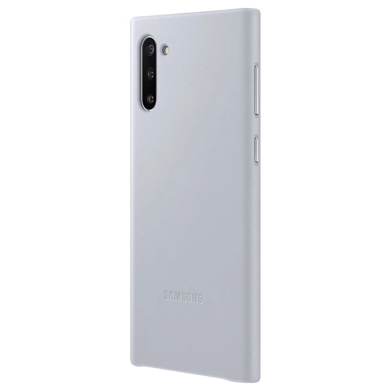 Samsung Galaxy Note 10 nahkakotelo harmaa