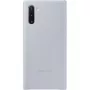 Samsung Galaxy Note 10 nahkakotelo harmaa