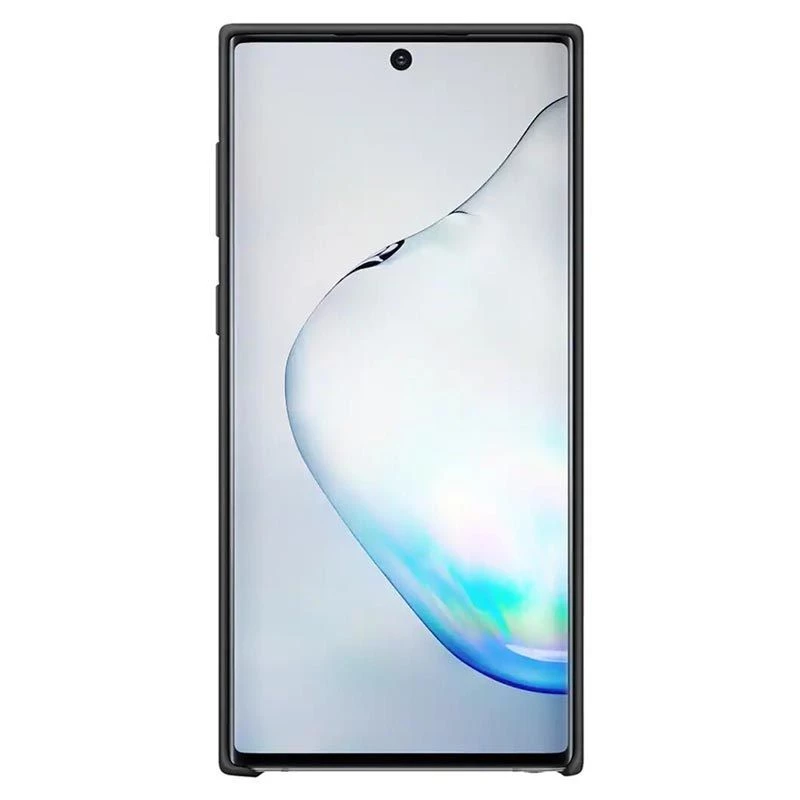 Samsung Galaxy Note 10 silikonikotelo musta
