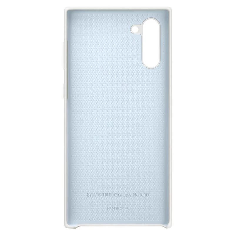 Samsung Galaxy Note 10 silikonikotelo valkoinen