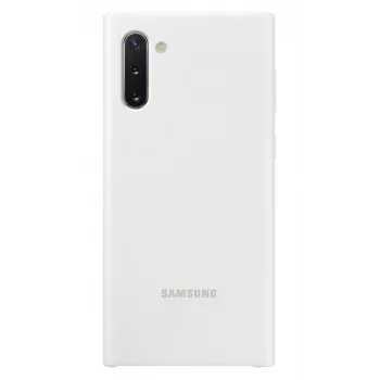 Samsung Galaxy Note 10 silikonikotelo valkoinen