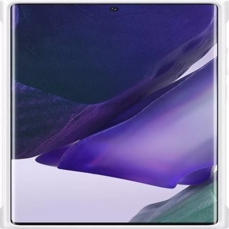Samsung Galaxy Note 20 / Note 20 5G läpinäkyvä suojakotelo läpinäkyvä valkoinen