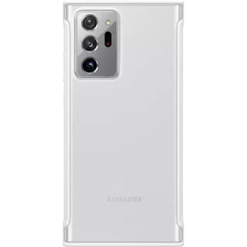 Samsung Galaxy Note 20 / Note 20 5G läpinäkyvä suojakotelo läpinäkyvä valkoinen