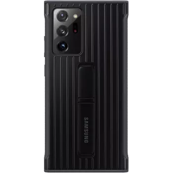 Samsung Galaxy Note 20 / Note 20 5G Protective Standing Cover kuori musta