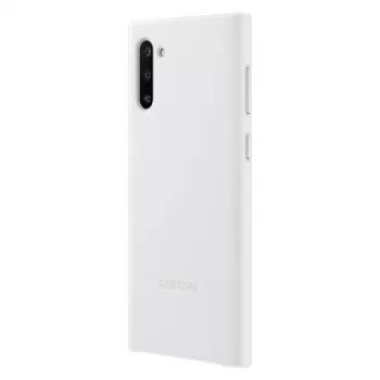 Samsung Galaxy Note10 nahkakotelo, valkoinen