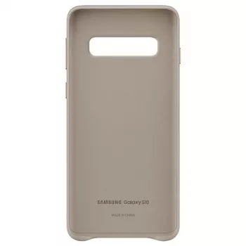 Samsung Galaxy S10 nahkakuori EF-VG973LJEGWW harmaa