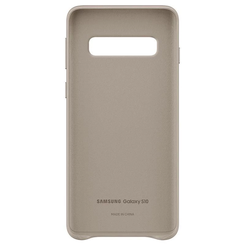 Samsung Galaxy S10 nahkakuori EF-VG973LJEGWW harmaa