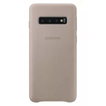 Samsung Galaxy S10 nahkakuori EF-VG973LJEGWW harmaa