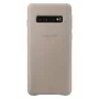Samsung Galaxy S10 nahkakuori EF-VG973LJEGWW harmaa