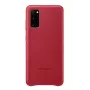 Samsung Galaxy S20 nahkakotelo punainen