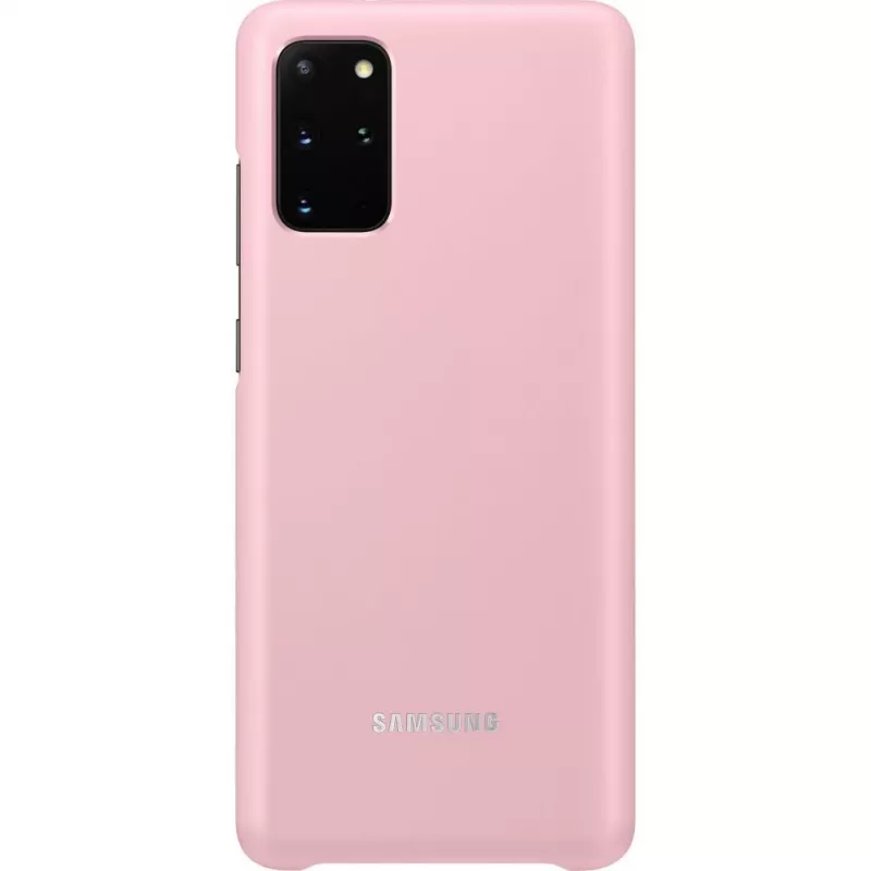Samsung Galaxy S20 Plus LED View Cover -kotelo pinkki