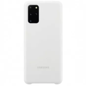 Samsung Galaxy S20 Plus silikonikotelo valkoinen