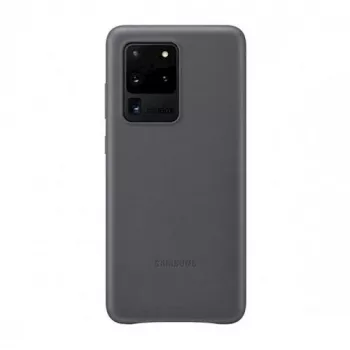 Samsung Galaxy S20 Ultra nahkakotelo harmaa