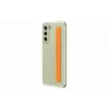 Samsung Galaxy S21 FE Clear Strap -kotelo Olive Green