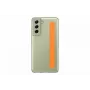 Samsung Galaxy S21 FE Clear Strap -kotelo Olive Green