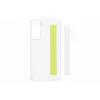 Samsung Galaxy S21 FE Clear Strap Cover -kuori valkoinen