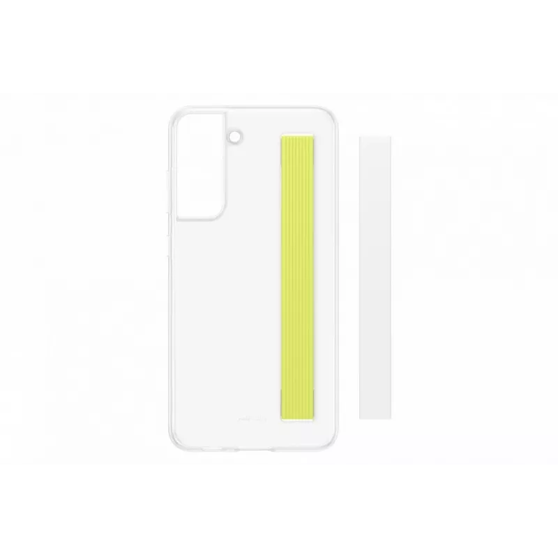 Samsung Galaxy S21 FE Clear Strap Cover -kuori valkoinen