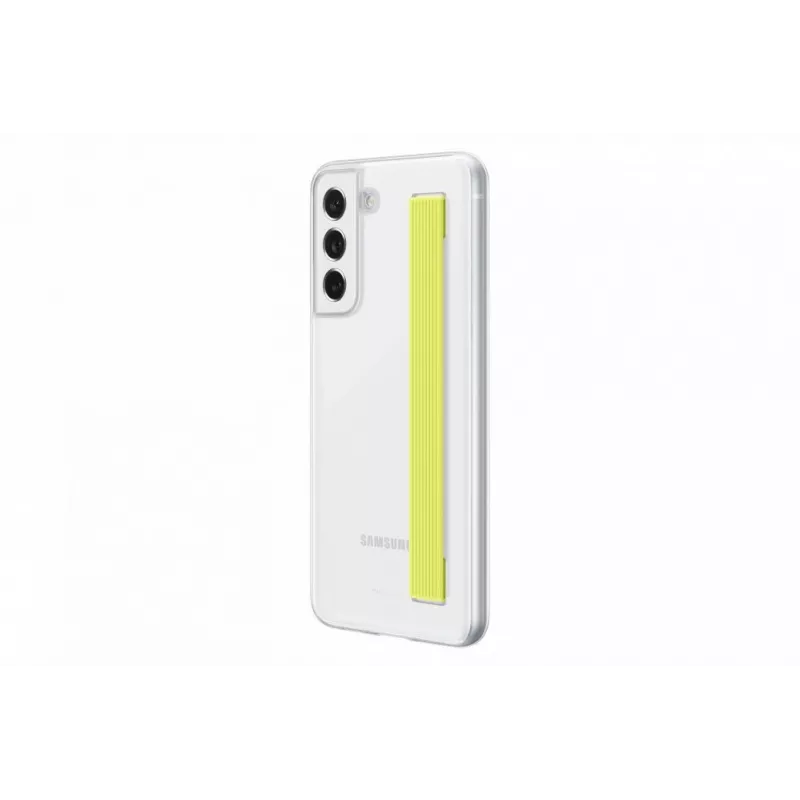 Samsung Galaxy S21 FE Clear Strap Cover -kuori valkoinen