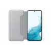 Samsung Galaxy S22 Smart LED View Cover vaaleanharmaa
