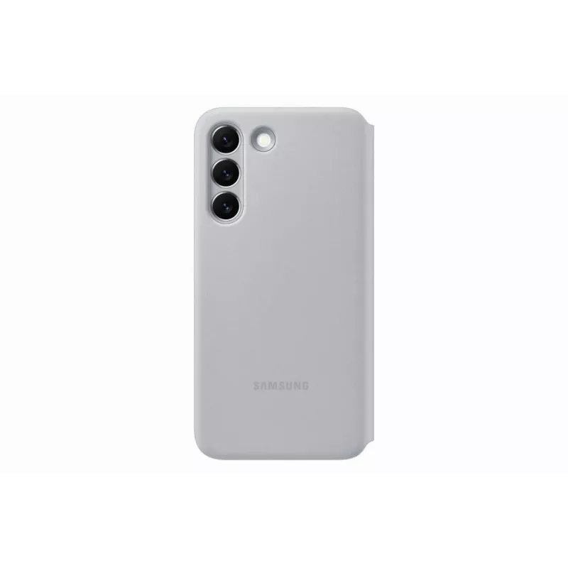 Samsung Galaxy S22 Smart LED View Cover vaaleanharmaa