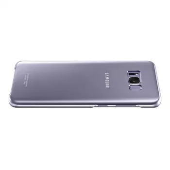 Samsung Galaxy S8 Plus G955 Clear Cover violetti