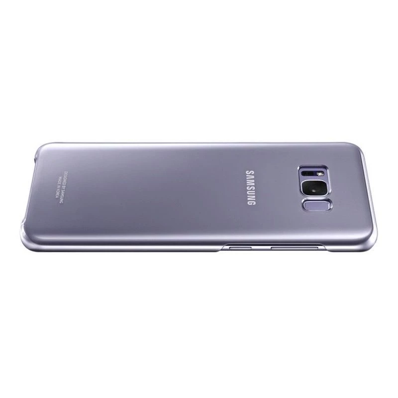 Samsung Galaxy S8 Plus G955 Clear Cover violetti