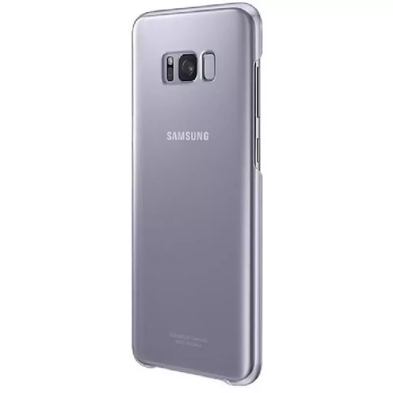 Samsung Galaxy S8 Plus G955 Clear Cover violetti