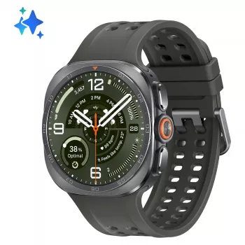 Samsung Galaxy Watch Ultra2 3,81 cm (1.5) Super AMOLED 47 mm kosketusnäyttö 4G LTE hopea Wi-Fi GPS