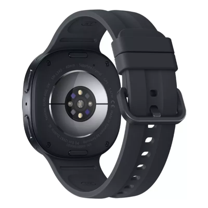 Samsung Galaxy Watch9 LTE SM-L345 40 mm älykello, 1,3" näyttö, GPS, Wi-Fi, Wear OS, urheiluranneke S/M, grafiitti