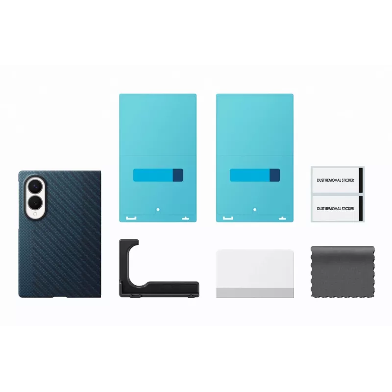 Samsung Galaxy Z Fold8 Carbon Magnet -telinekotelo - laivastonsininen (EF-KF971SNEGWW)
