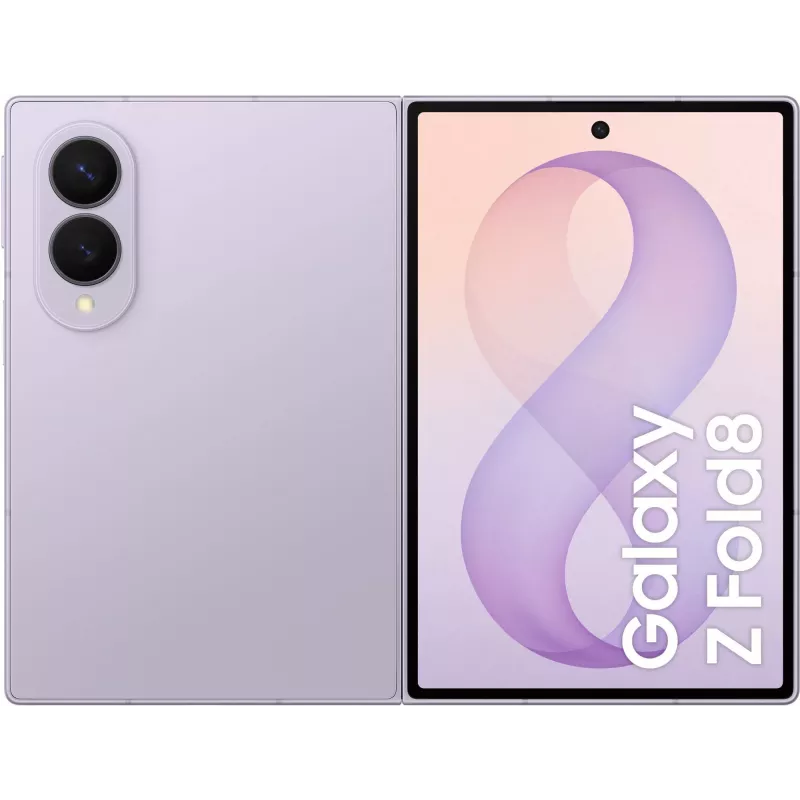 Samsung Galaxy Z Fold8 5G älypuhelin, 12GB RAM, 256GB tallennustila, laventeli, 7,6 inch Dynamic AMOLED -näyttö, Dual-SIM, Android