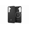 Samsung GP-FPS931PGABW Enzo Aramid kuori Samsung Galaxy S25:lle, musta hopea