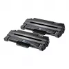 Samsung HP MLT-P1052A - 2 kpl:n pakkaus - High Yield - musta - alkuperäinen - värikasetti (SV115A)