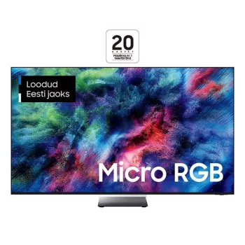 Samsung R95H 75 tuuman 8K QLED älytelevisio Quantum Processor 8K:lla, One Connect Box, Ambient Mode+ ja FreeSync Premium - musta