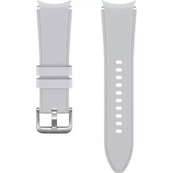 Samsung Ridge Sport -ranneke Galaxy Watch4 & Watch4 Classic -kelloille (20 mm, S/M, hopea) ET-SFR88SSEGEU