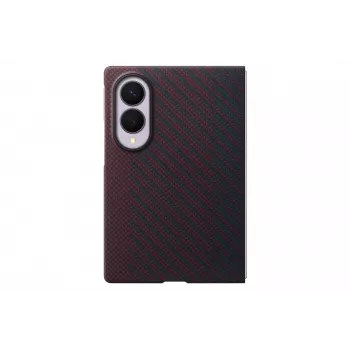 Samsung EF-KF971 Carbon Magnet -suojakotelo Galaxy Z Fold8 -puhelimelle, punainen
