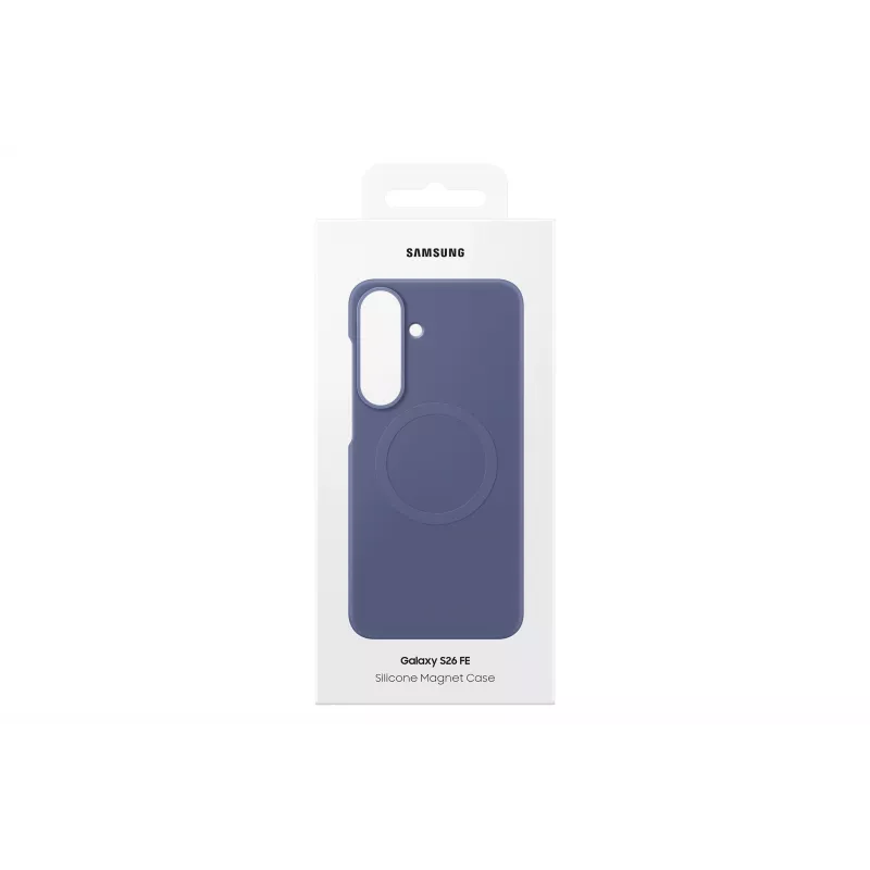 Samsung silikoninen magneettikotelo Galaxy S26 FE -puhelimelle, sinivioletti