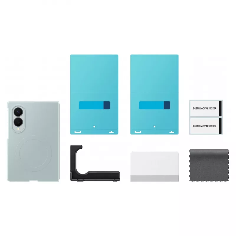 Samsung silikoninen magneettikotelo Galaxy Z Fold 8:lle, vihreä