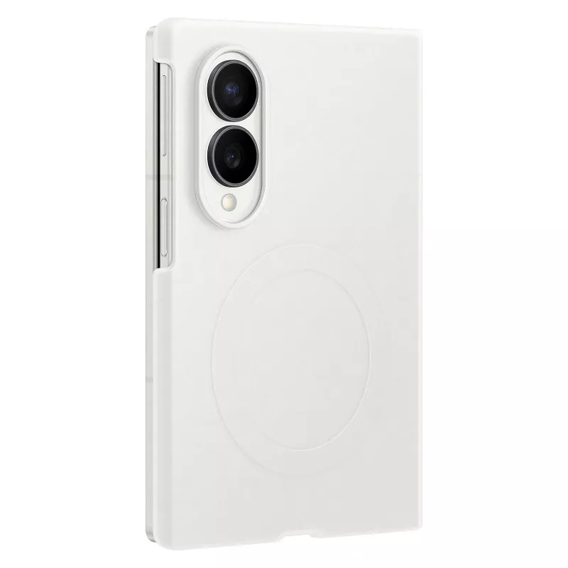 Samsung Silicone Magnet Case Galaxy Z Fold 8:lle - valkoinen (MagSafe-yhteensopiva)