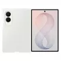 Samsung Silicone Magnet Case Galaxy Z Fold 8:lle - valkoinen (MagSafe-yhteensopiva)