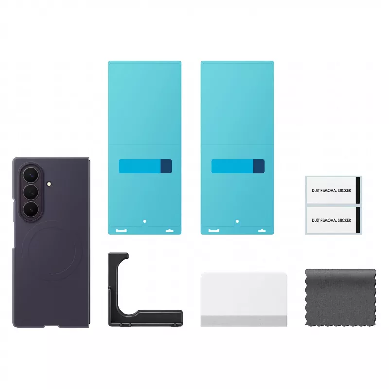 Samsung silikoninen magneettikotelo Galaxy Z Fold8 Ultralle, violetti (EF-EF976CVEGWW)