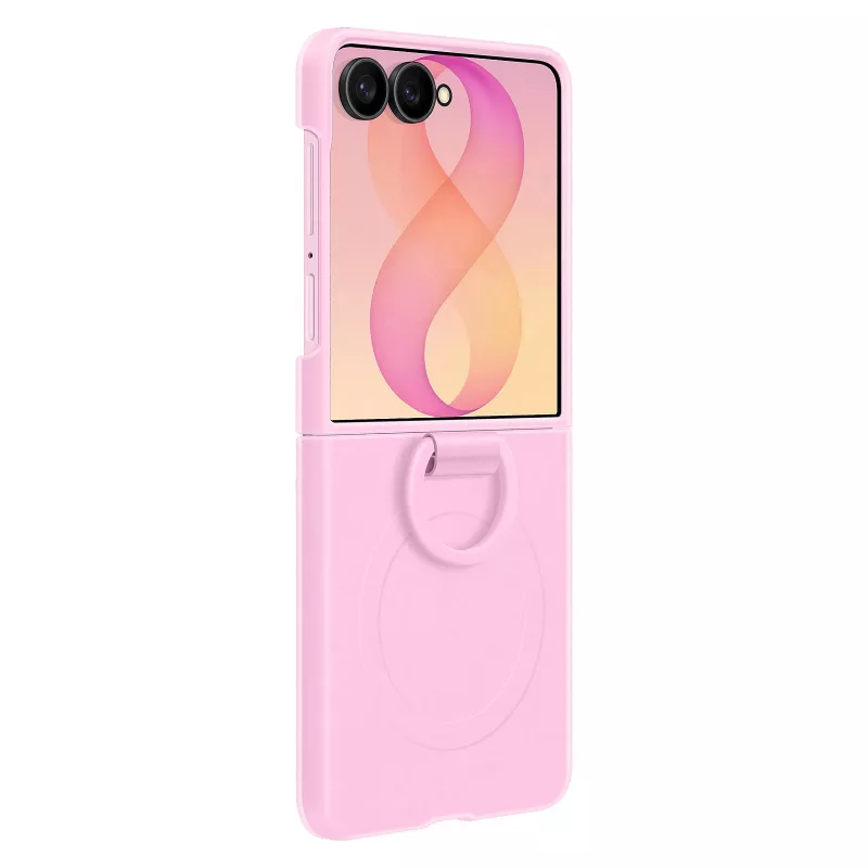 Samsung Silicone Ring Magnet -kotelo Galaxy Z Flip8 -laitteelle - violetti