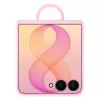 Samsung Silicone Ring Magnet -kotelo Galaxy Z Flip8 -laitteelle - violetti