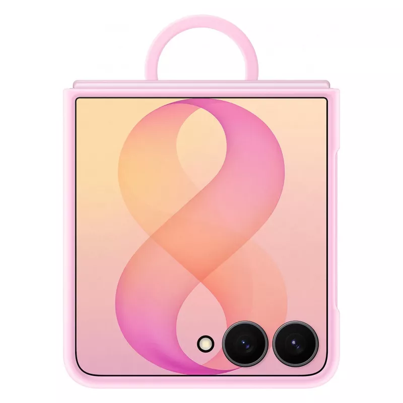 Samsung Silicone Ring Magnet -kotelo Galaxy Z Flip8 -laitteelle - violetti
