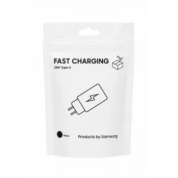 Samsung matka-adapteri TA800 25W USB-C PD PPS seinälaturi, musta