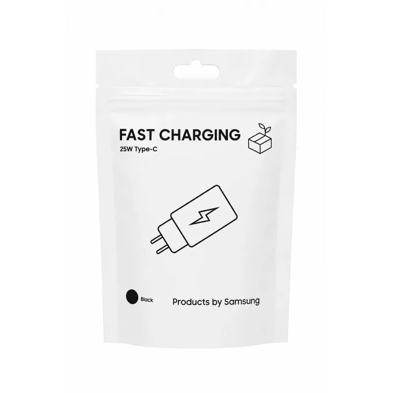 Samsung matka-adapteri TA800 25W USB-C PD PPS seinälaturi, musta