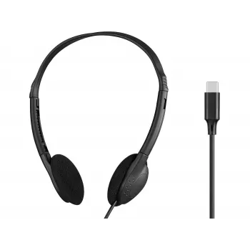 SANDBERG USB-C Headphone Bulk - valkoinen nappikuulokemikrofoni