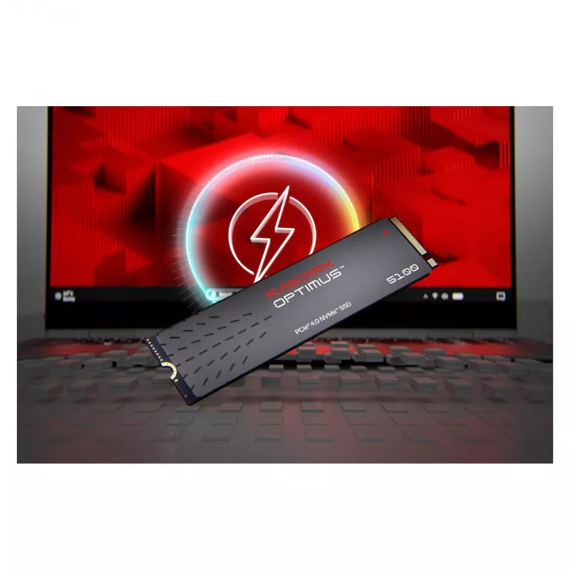 SanDisk Optimus 5100 2TB M.2 2280 PCIe 4.0 NVMe sisäinen SSD-asema