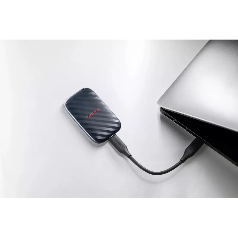 SanDisk kannettava SSD 500GB musta USB 3.2 Gen 1 ulkoinen asema – SDSSDE10-500G-G25