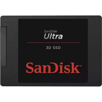 SanDisk SSD Ultra 3D 2TB SATA III 2,5 tuuman sisäinen SSD-kiintolevy RescuePRO Deluxe -ohjelmalla 00220046